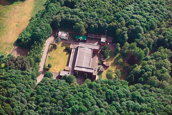 Wasserwerk Weiler aus der Luft