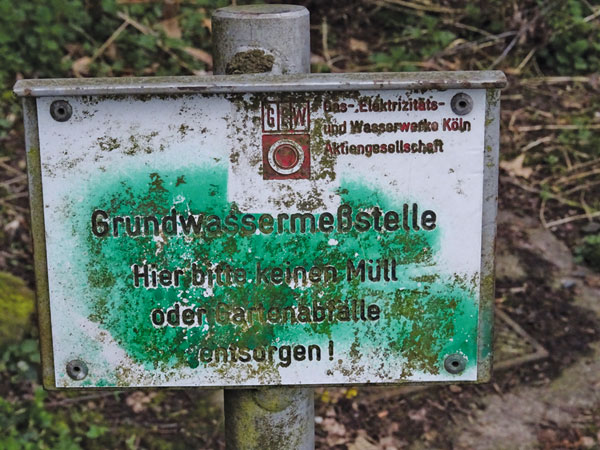 Grundwassermessstelle 608
