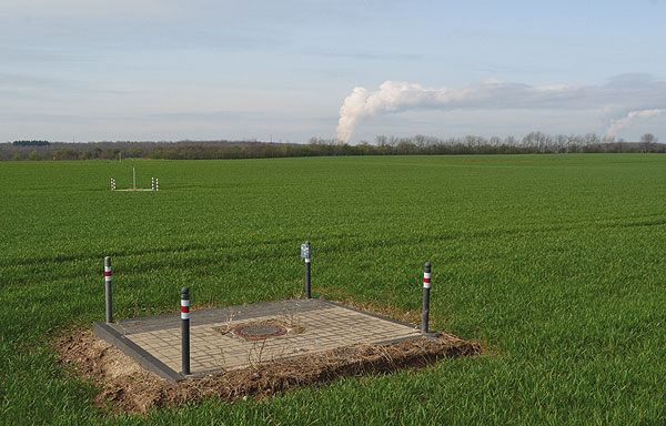 Rohwasserleitung von der Rheinaue zur Versickerungsanlage Esch